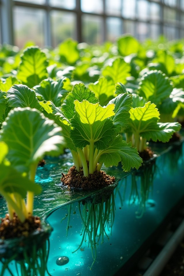 submerged roots rapid growth