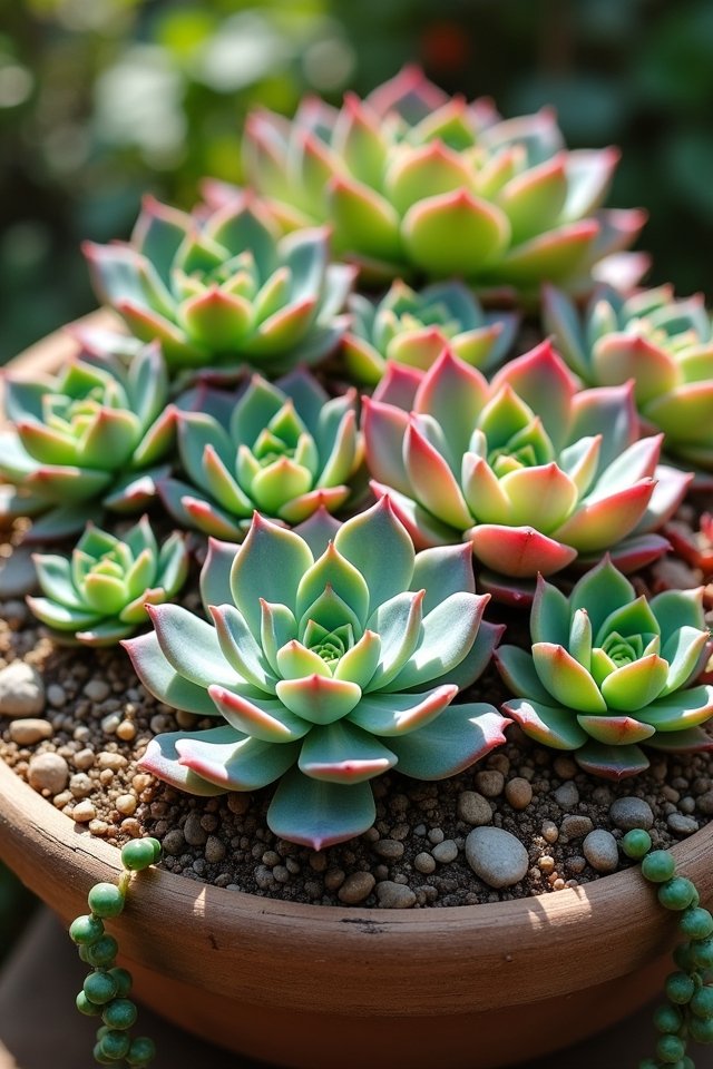 succulents thrive in sunlight