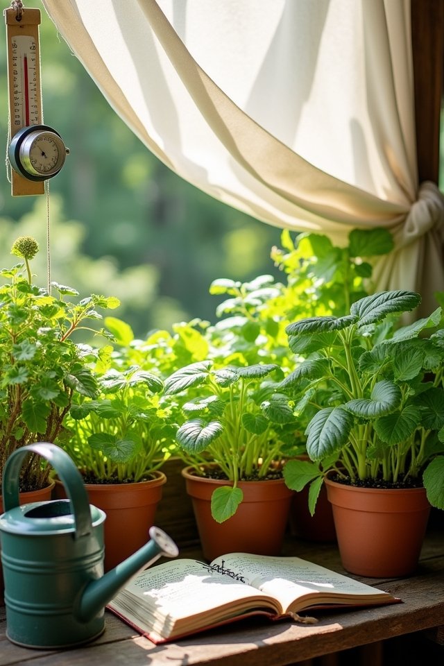 sunlight and temperature management