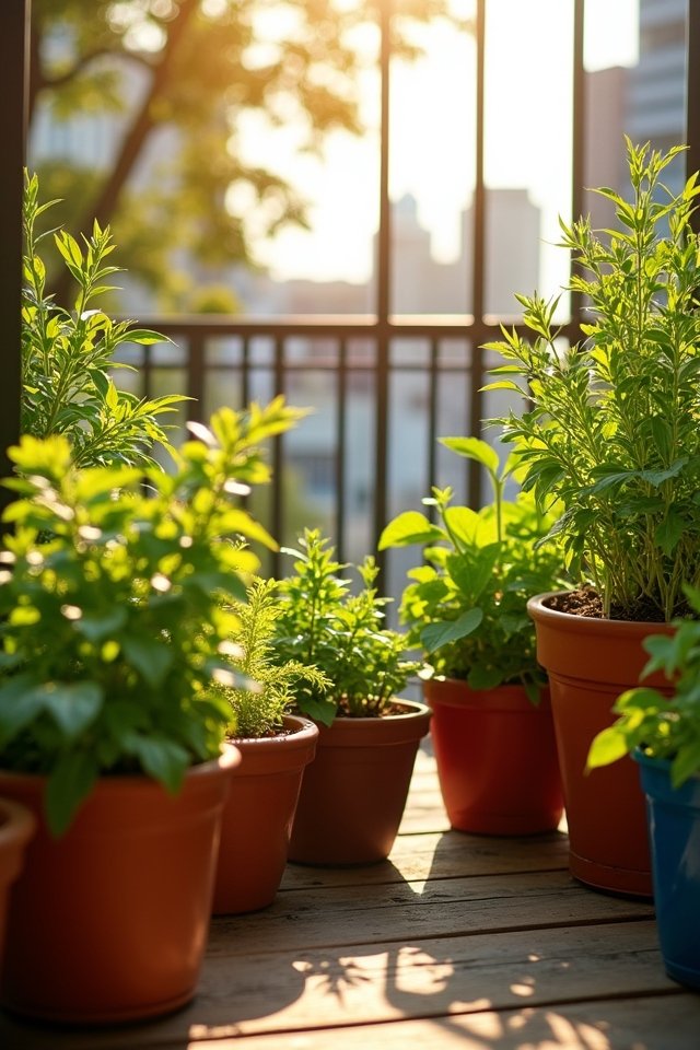 sunlight and vertical gardening
