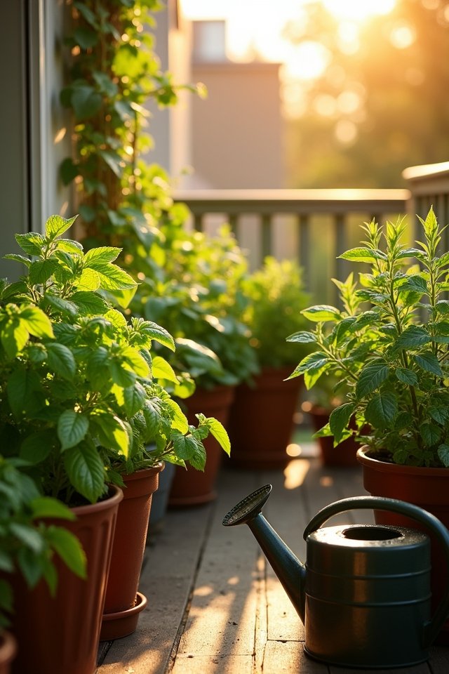 sunlight and watering balance