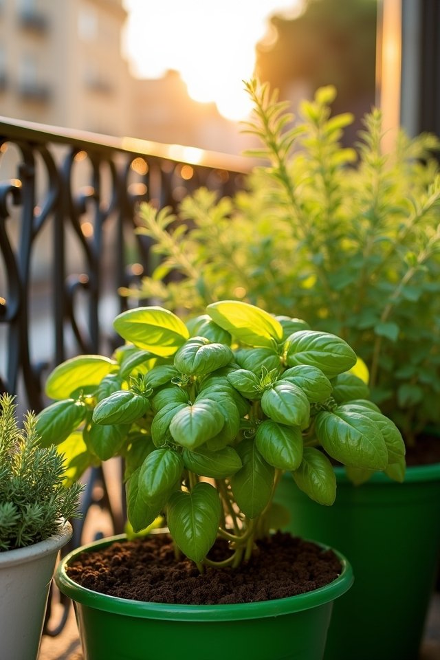 sunlight fuels herb growth