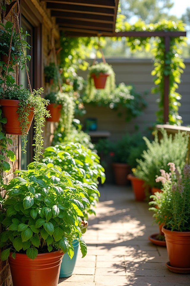 sunny herb garden ideas