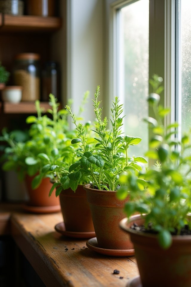 sunny humid indoor garden