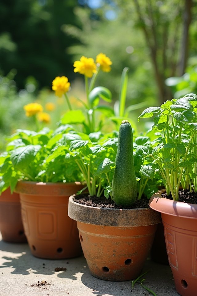 support for container plants