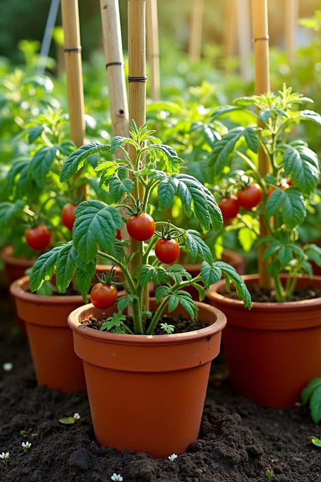 support tomato plants effectively