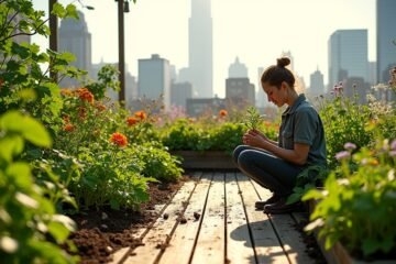 sustainable urban gardening benefits