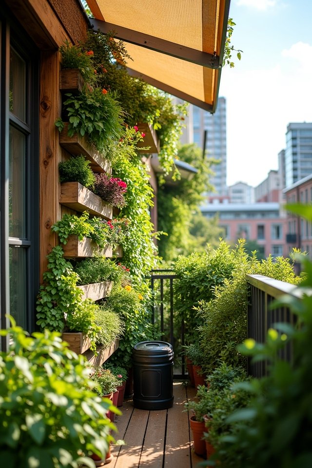 sustainable urban vertical gardening
