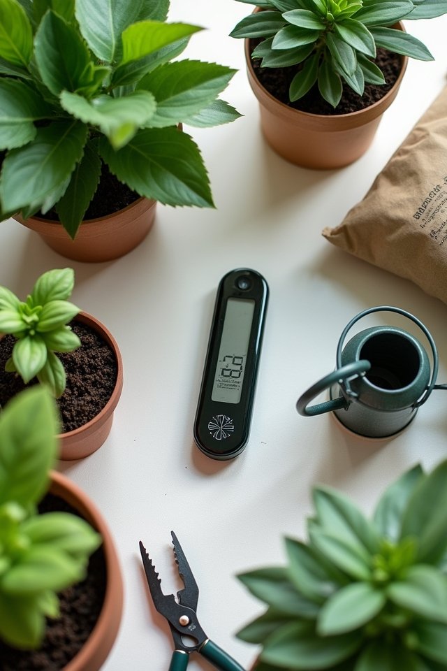 temperature monitoring for plants