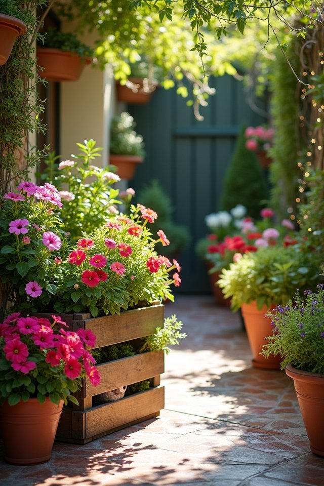 themed container garden ideas