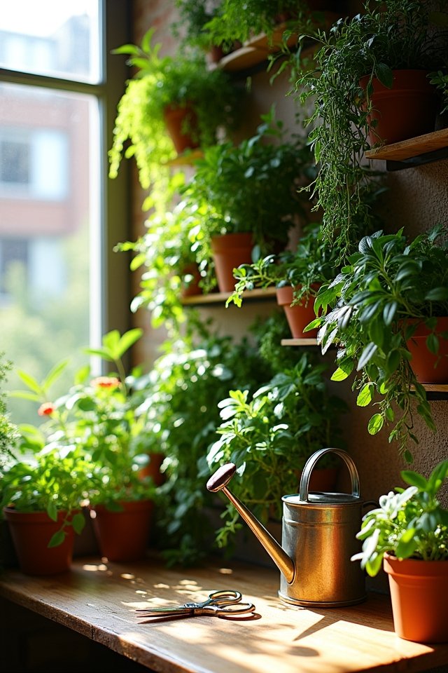 thriving garden care routine