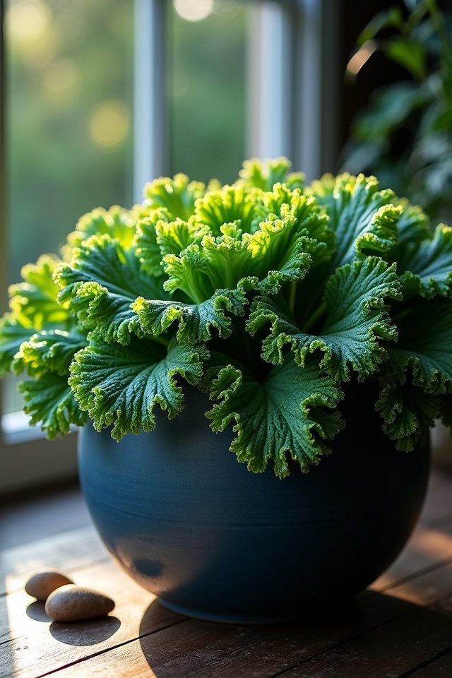 thriving low light leafy greens