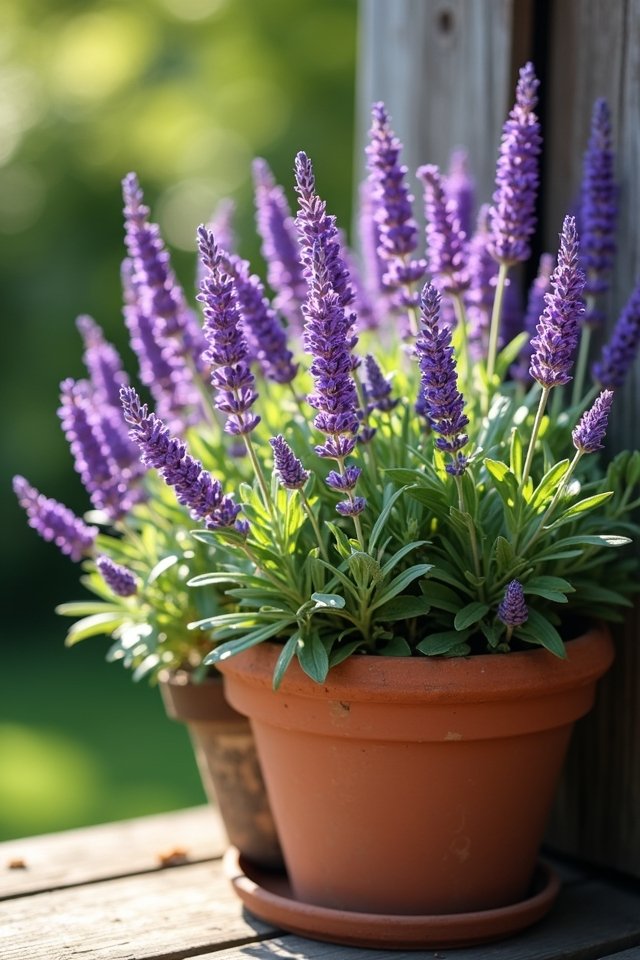 tranquil lavender garden sanctuary