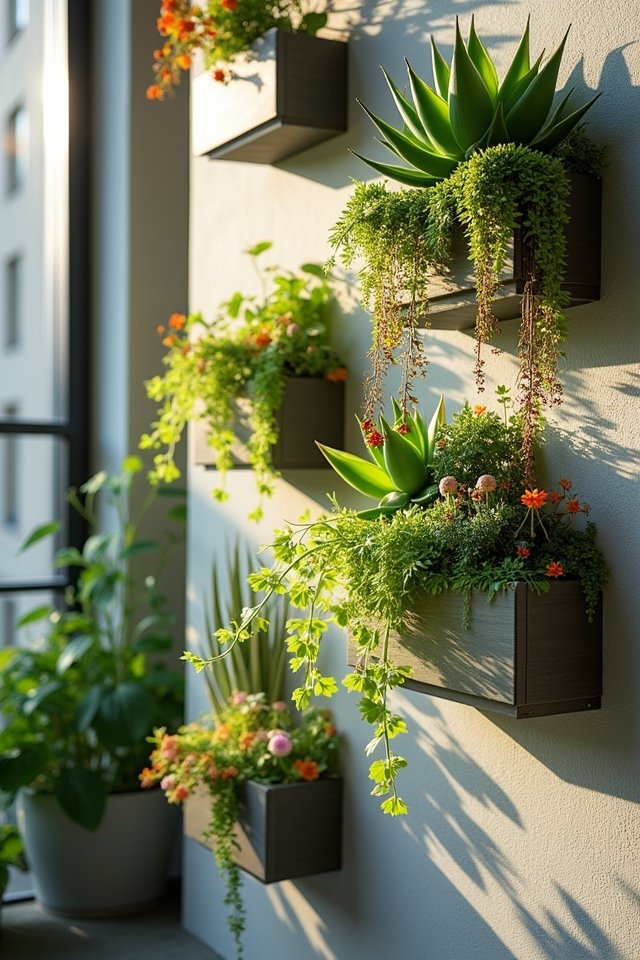 transform walls into gardens