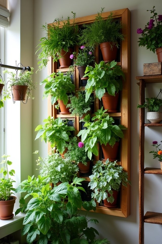 transform walls into gardens