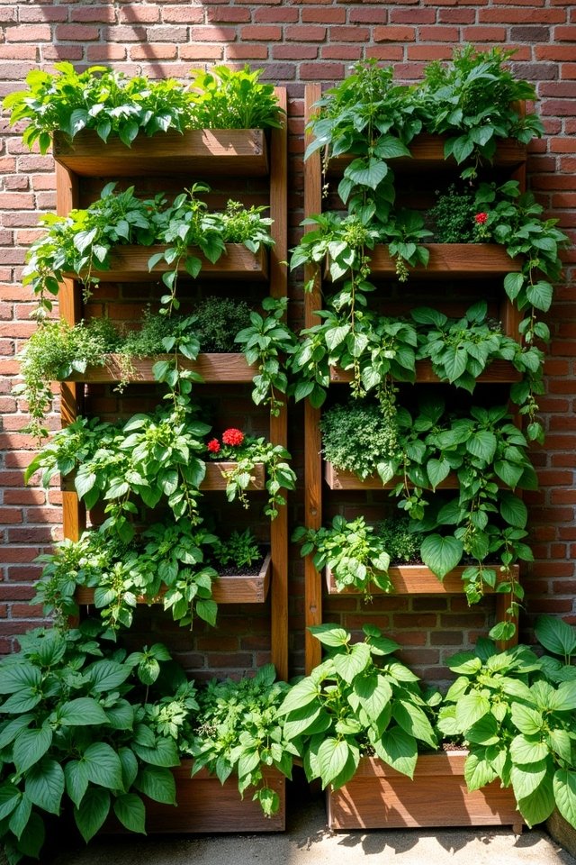 trellises enhance garden growth