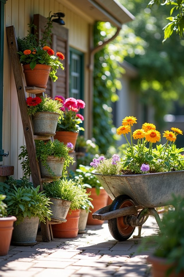 unconventional planter container ideas