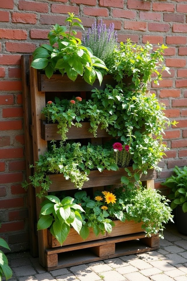upcycled pallet garden creativity