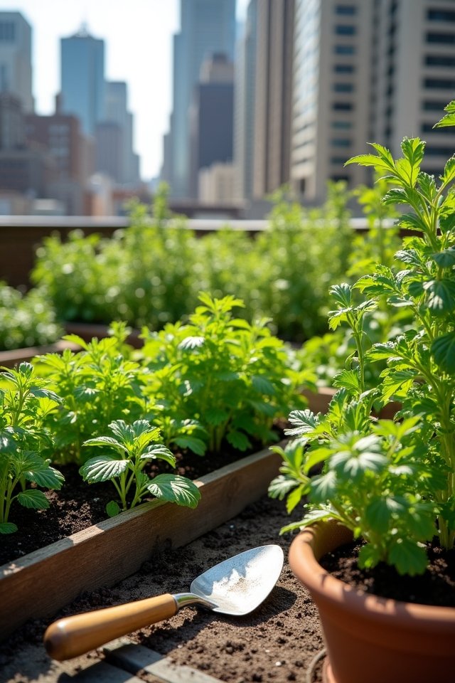 urban organic gardening tools