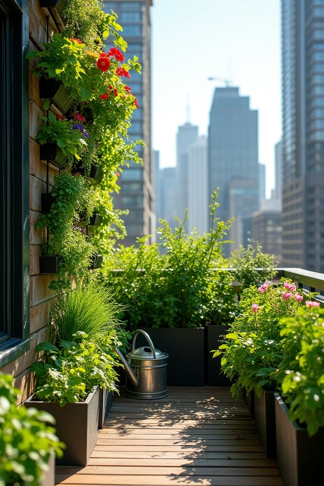 urban vertical gardening benefits