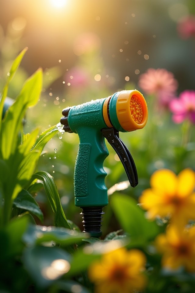 versatile garden hose nozzle