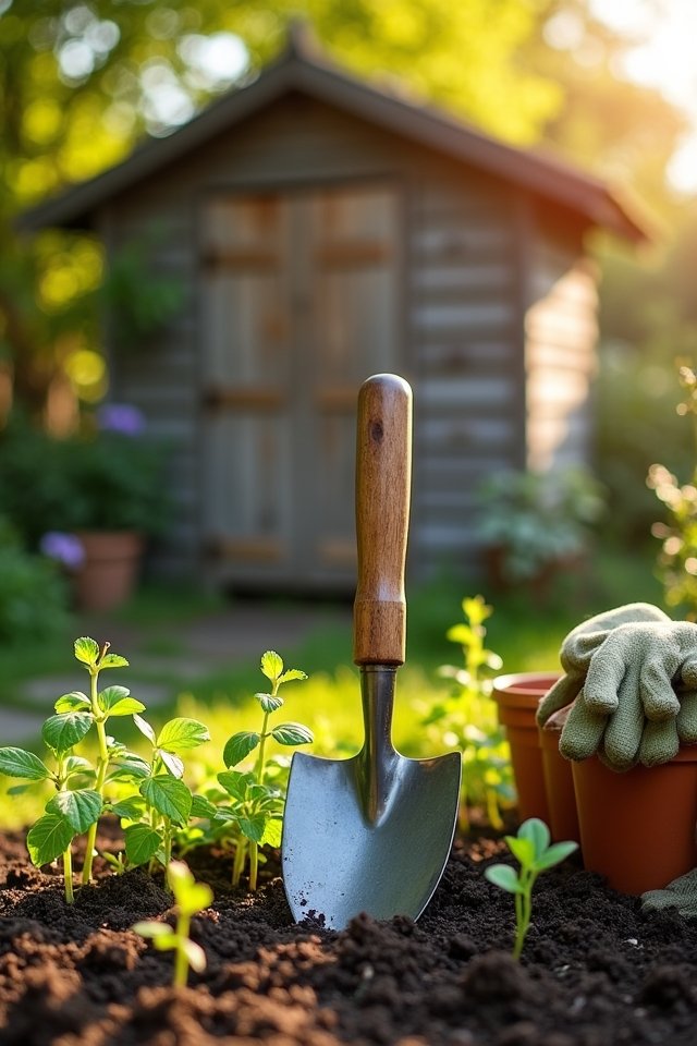 versatile gardening spade tool