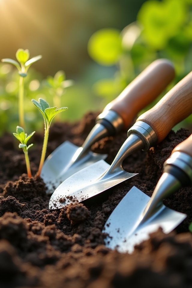 versatile trowels for gardening