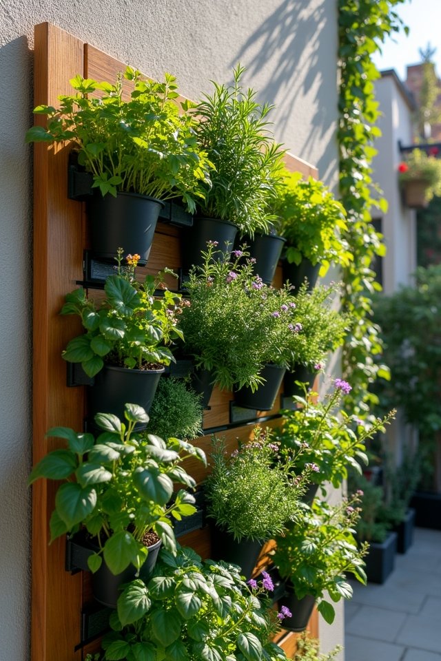 vertical garden trellis options