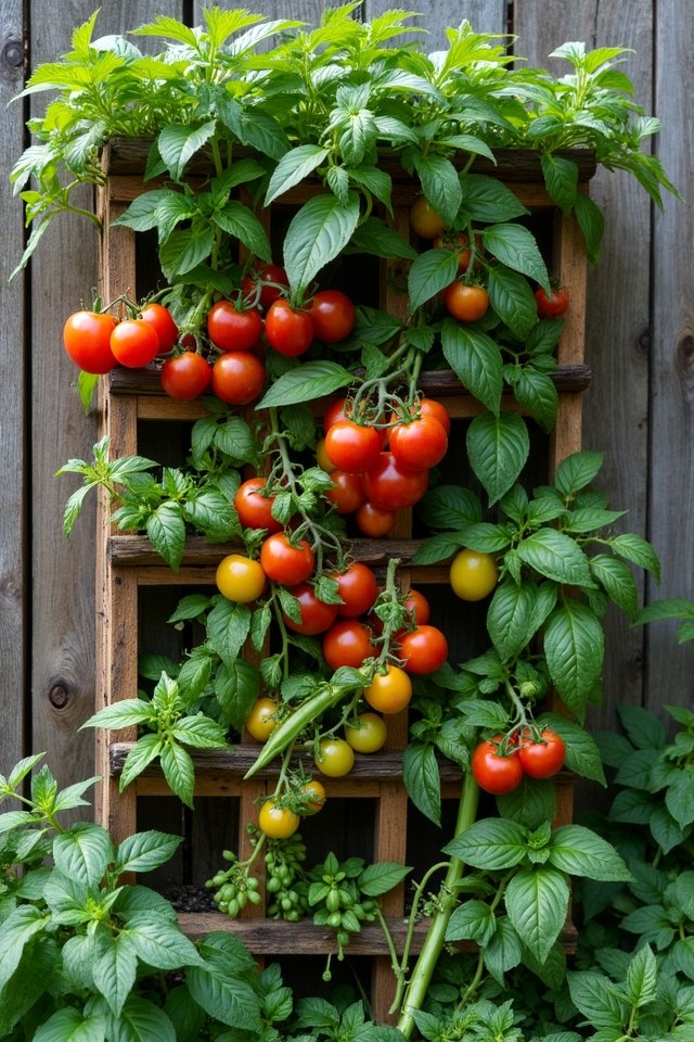 vertical garden vegetable selection