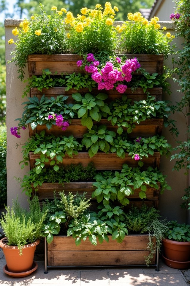 vertical garden wall planters