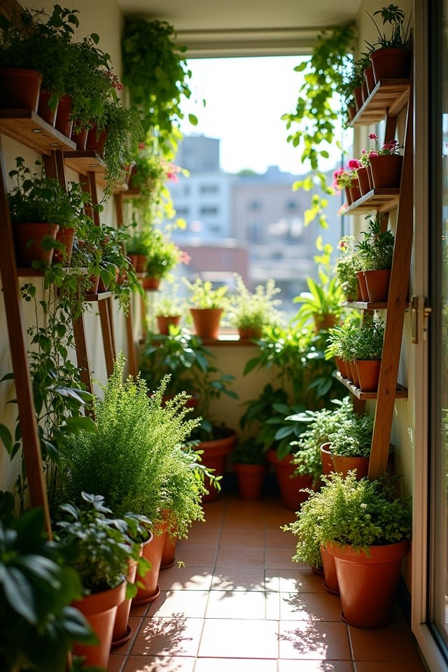 vertical gardening for balconies