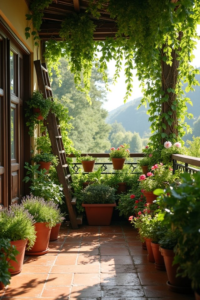 vertical gardening for balconies