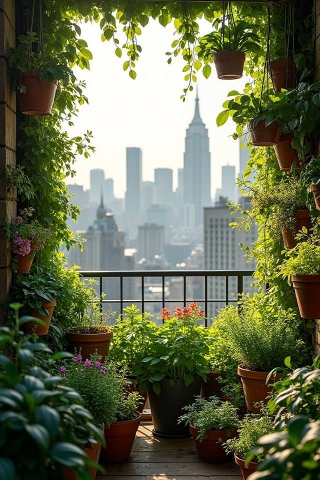 vertical gardening for balconies