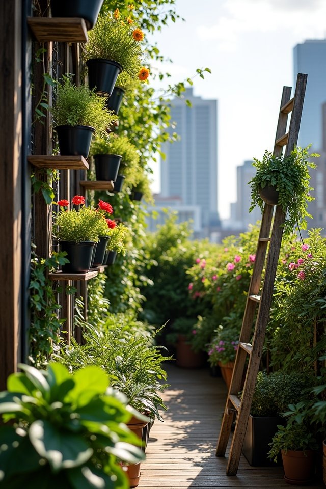 vertical gardening for balconies