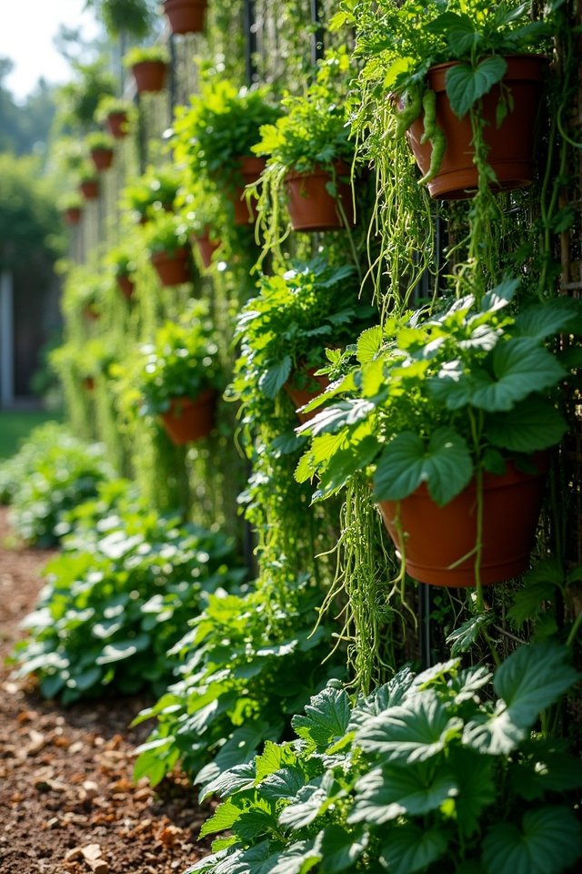 vertical gardening vegetable selection