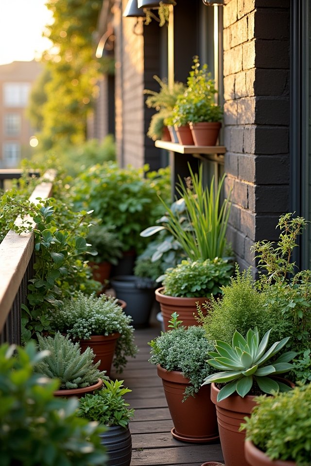 vertical gardens and planters