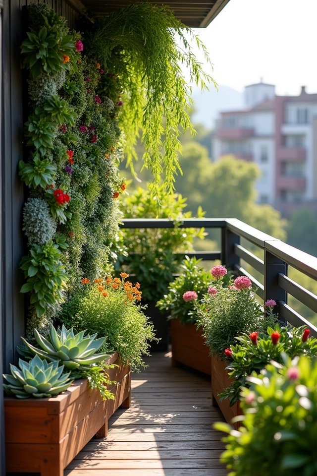 vertical gardens for balconies