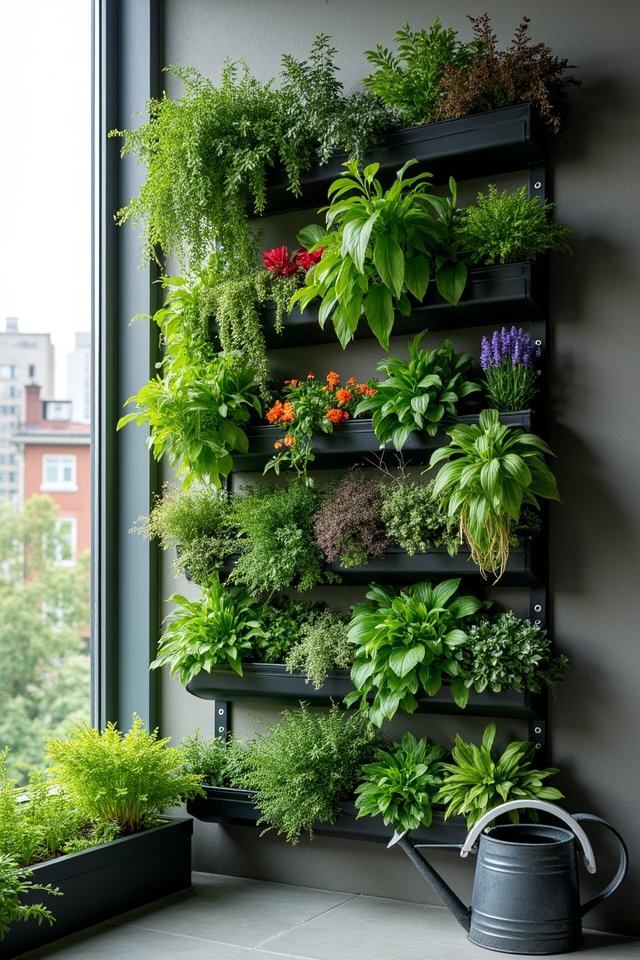 vertical greenery for apartments