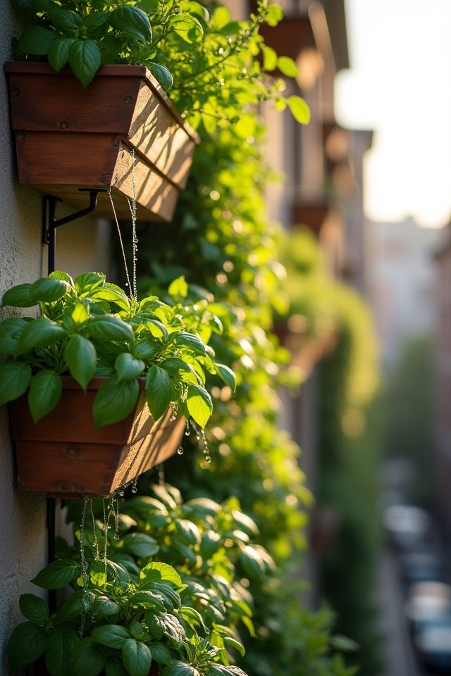 vertical herb garden oasis