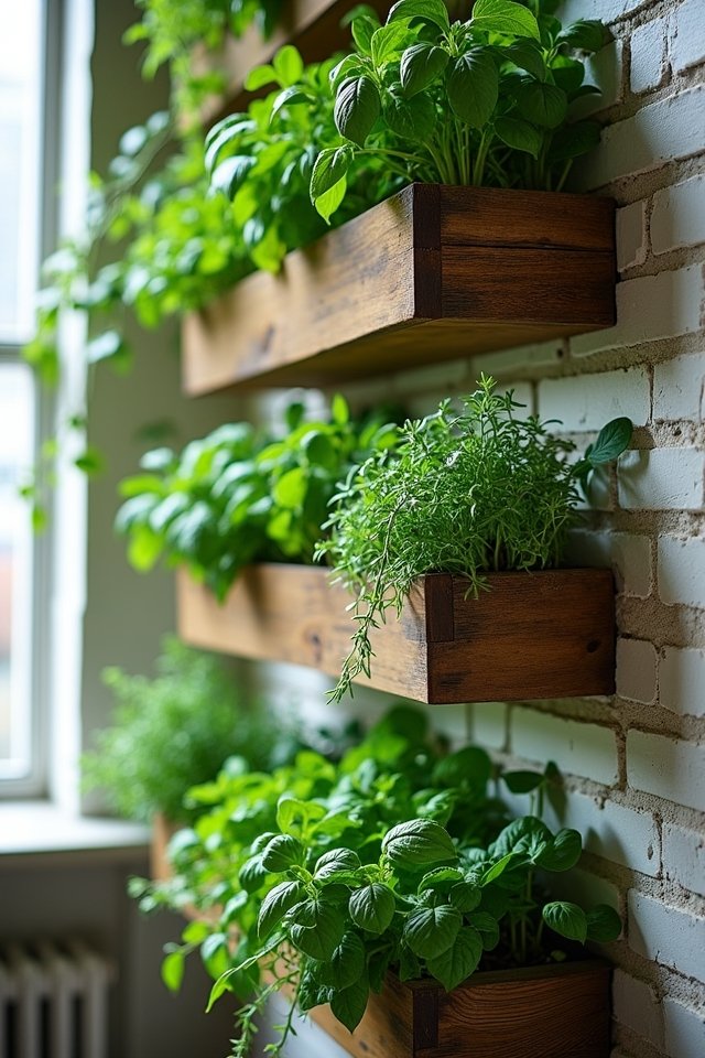 vertical herb garden planters