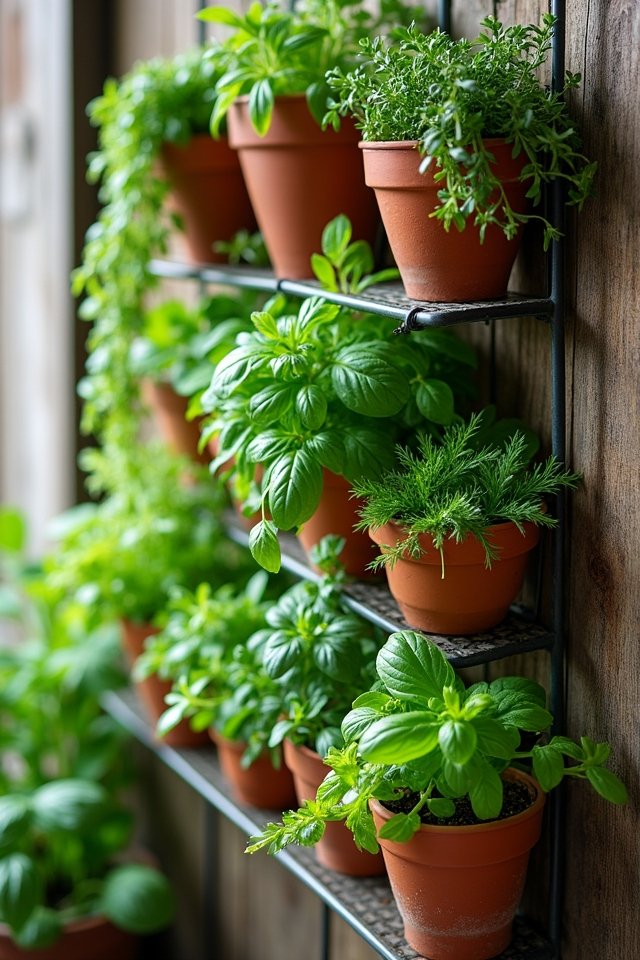 vertical herb garden techniques