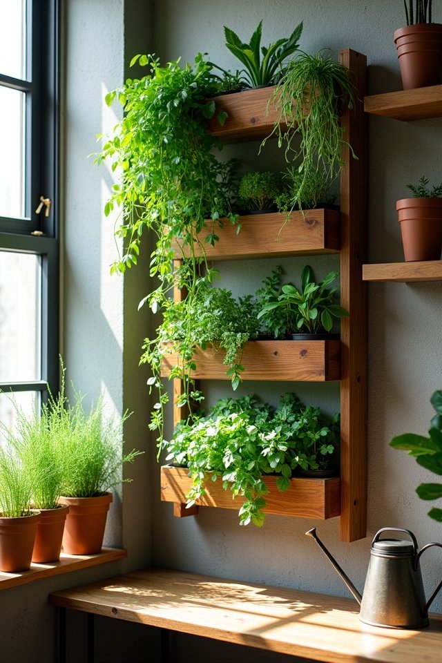 vertical indoor gardening techniques