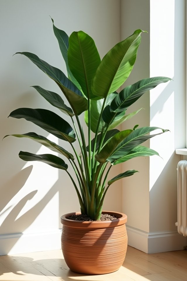 vibrant air purifying houseplant