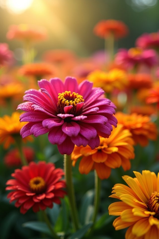 vibrant easy to grow flowers