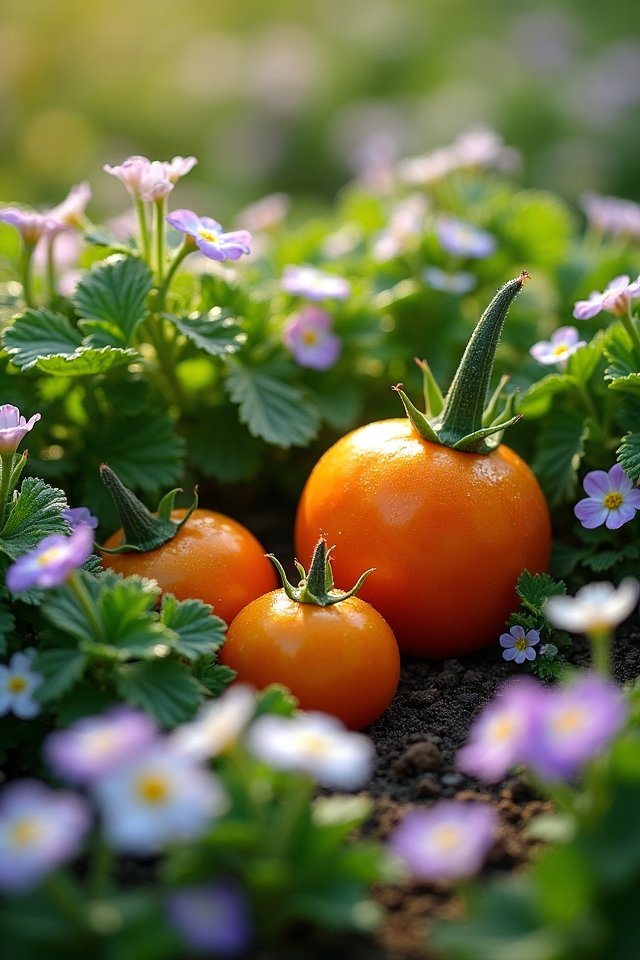 vibrant floral ground cover