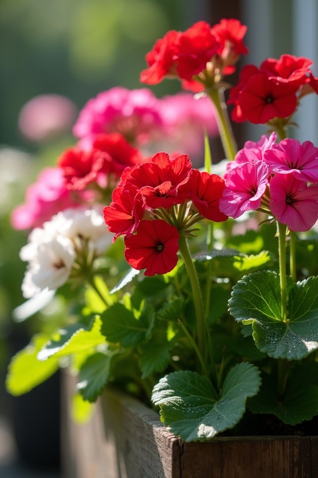 vibrant low maintenance container flowers