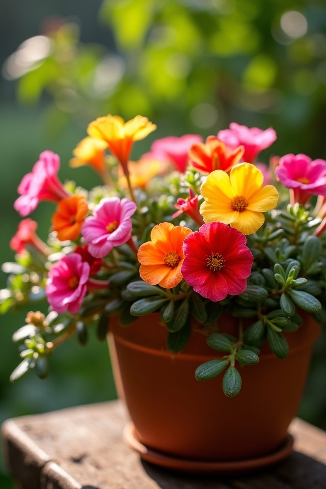 vibrant low maintenance flowering annuals