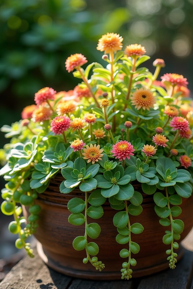 vibrant low maintenance succulent variety