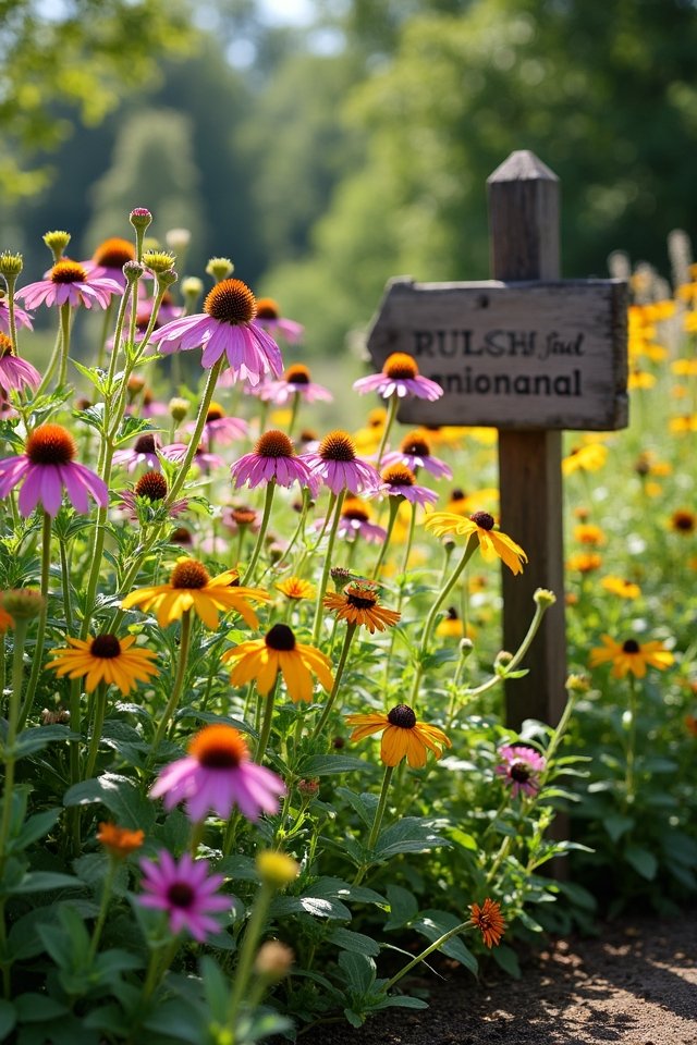 vibrant native plant paradise