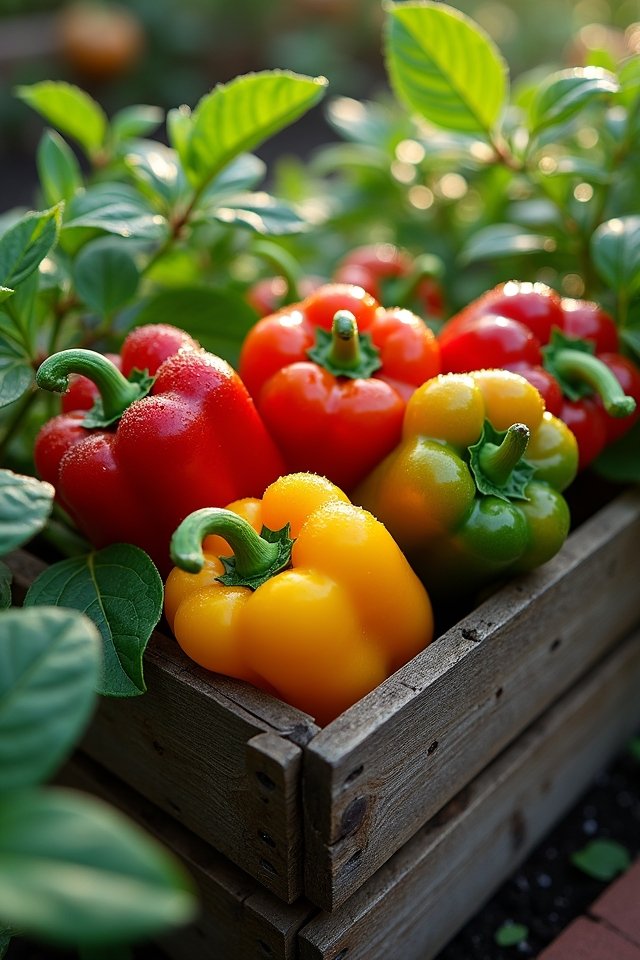 vibrant pepper varieties gardening